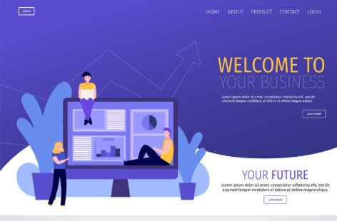 Business website preview